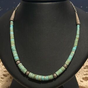 Sterling & turquoise necklace
